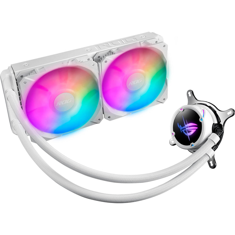 ASUS ROG STRIX LC II 240mm ARGB White Edition AIO Liquid CPU Cooler
