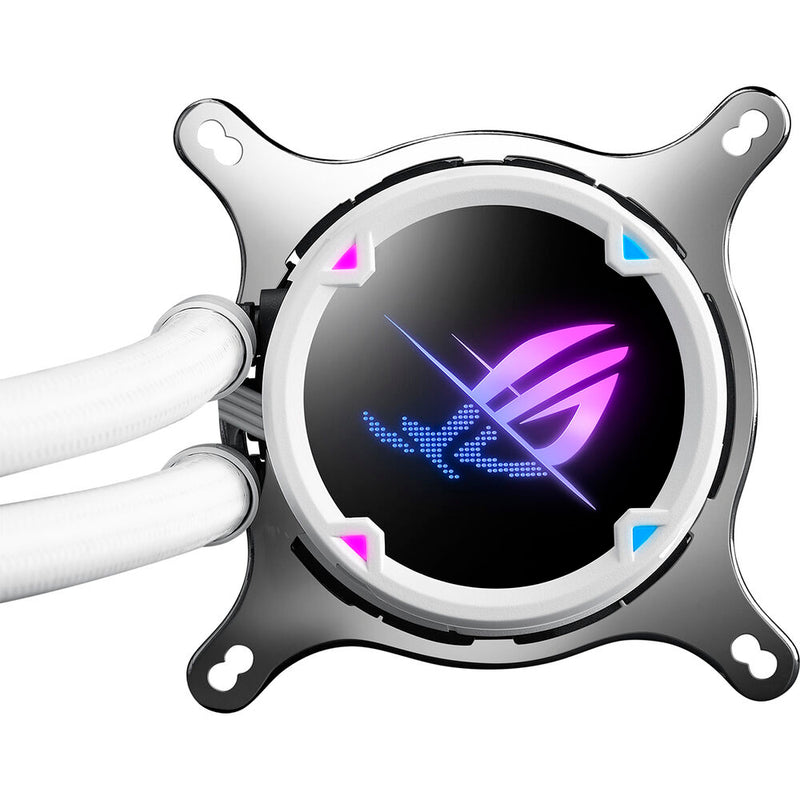 ASUS ROG STRIX LC II 240mm ARGB White Edition AIO Liquid CPU Cooler