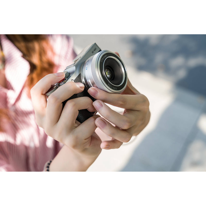 TTArtisan 27mm f/2.8 Lens (FUJIFILM X, Silver)