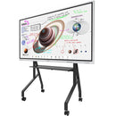 B-Tech Neomounts Mobile Floor Stand for 55 to 86" Displays (Black)