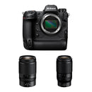 Nikon Z9 Mirrorless Camera with 28-75mm f/2.8 and 70-180mm f/2.8 Lens Kit