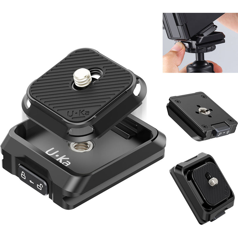 Ulanzi Uka Quick Release Plate & Base Kit