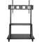 B-Tech Neomounts Height-Adjustable Rolling Floor Stand for 60 to 105" Displays (Black)