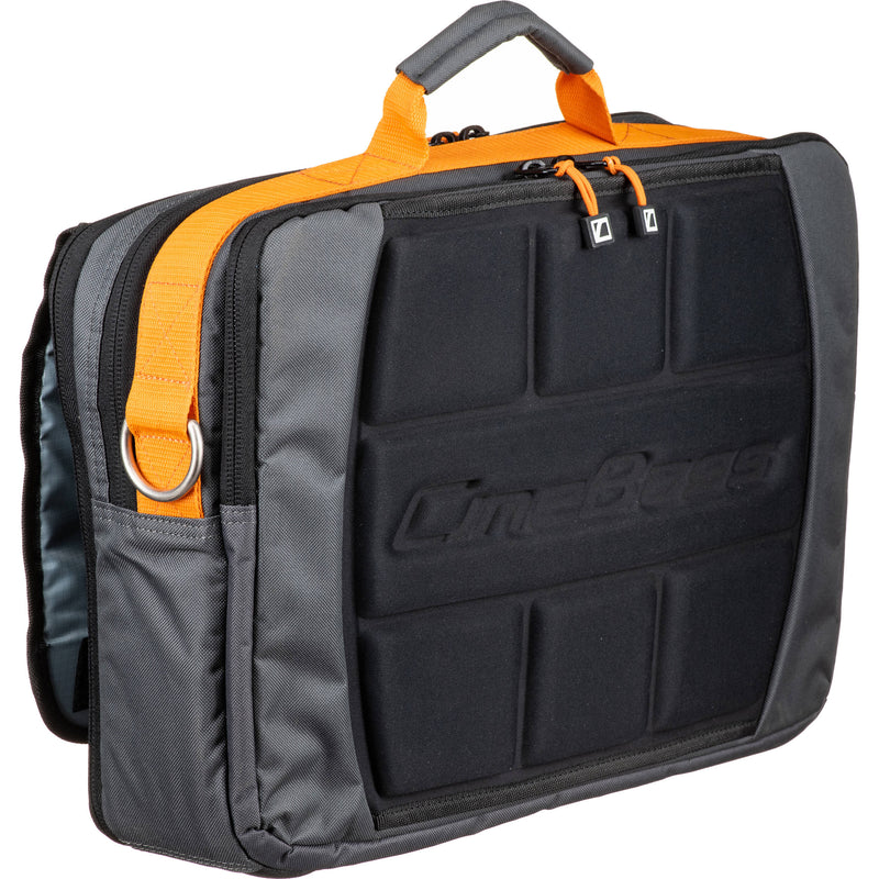 CineBags CB17 Laptop Bag (Black/Charcoal/Orange)
