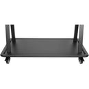 B-Tech Neomounts Height-Adjustable Rolling Floor Stand for 60 to 105" Displays (Black)