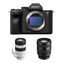 Sony a7 IV Mirrorless Camera with 20-70mm and 70-200mm Lenses Kit