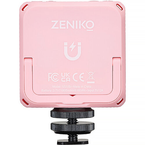 Zeniko VS5 Bi Mini Bi-Color LED Light (Pink)