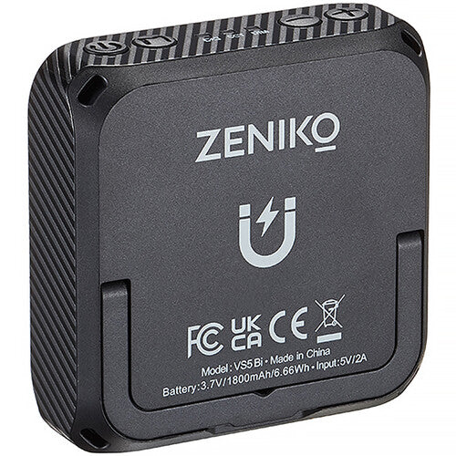 Zeniko VS5 R Mini RGB LED Light (Black)