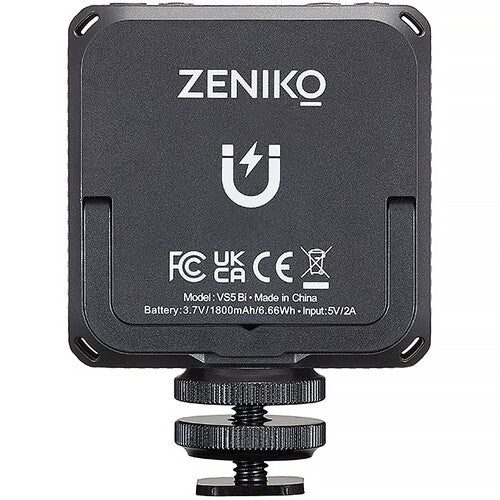 Zeniko VS5 R Mini RGB LED Light (Black)