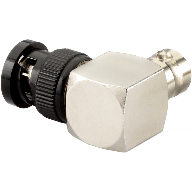 Pearstone ABNC-B1R-12G BNC Male to BNC Female Right-Angle Adapter