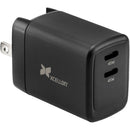 Xcellon PDG-245 45W GaN 2-Port USB-C Charger & Charging Cable Kit