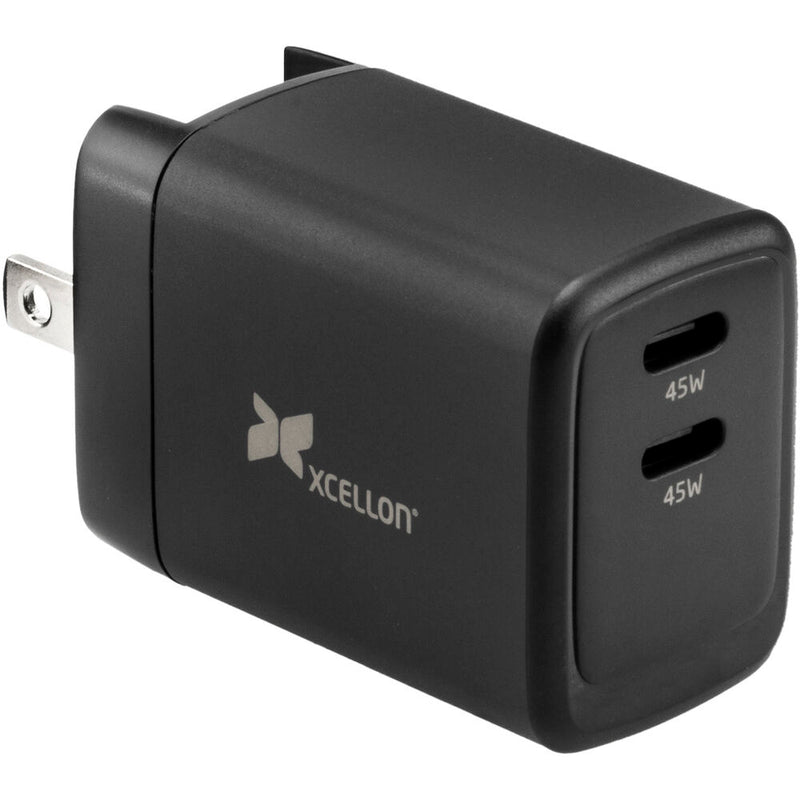 Xcellon PDG-245&nbsp;2-Port GaN USB-C Charger (45W)