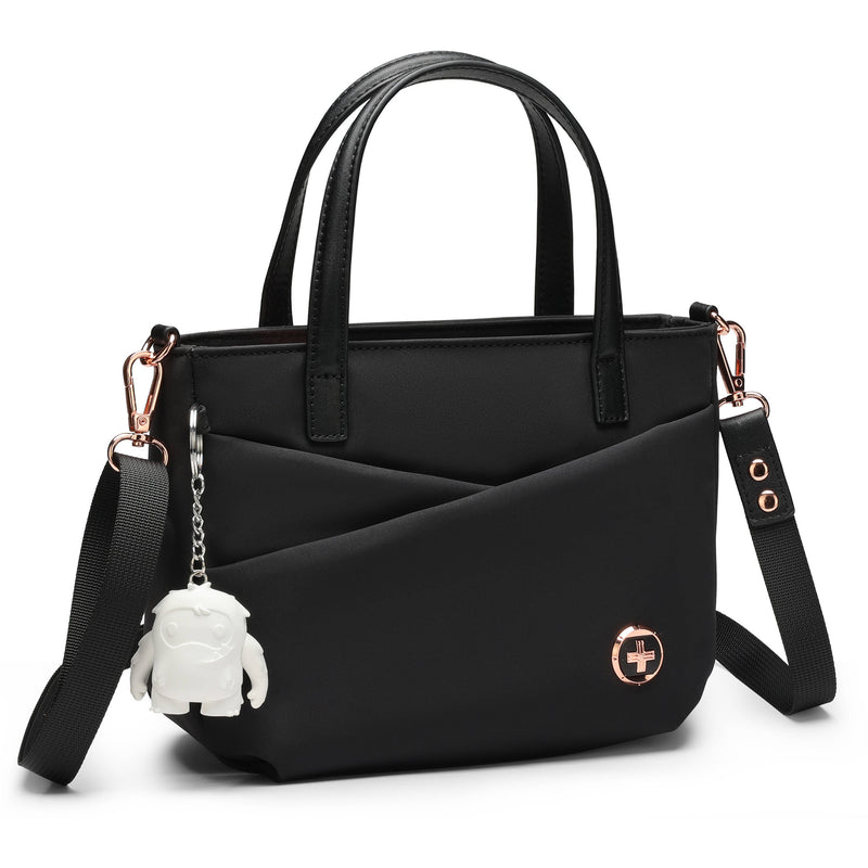Swissdigital KATY ROSE NG Mini Tote Bag (Black, 3L)