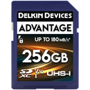 Delkin Devices 256GB ADVANTAGE UHS-I SDXC Memory Card