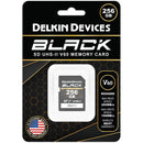 Delkin Devices 256GB BLACK UHS-II SDXC Memory Card
