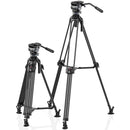 Ulanzi VideoFast Heavy-Duty Tripod with Fluid Head (Carbon Fiber)