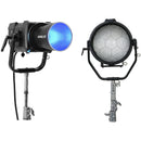 Nanlux Evoke 900C RGB LED Spot Light (Fresnel Lens with Offset Yoke Kit)