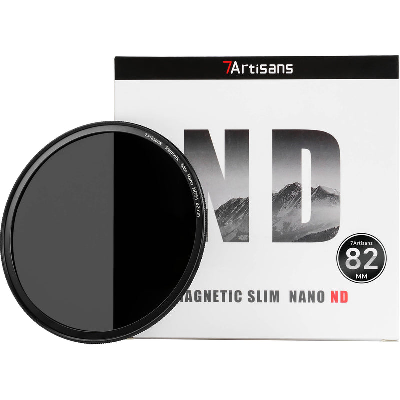 7artisans Photoelectric Slim Nano ND64 Magnetic Filter (77mm, 6-Stop)