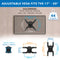 Mount-It! MI-2829XL Compact Full-Motion TV Wall Mount for up to 50" Displays