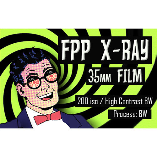 Film Photography Project Black and White X-Ray Film (35mm Roll Film, 24 Exposures)