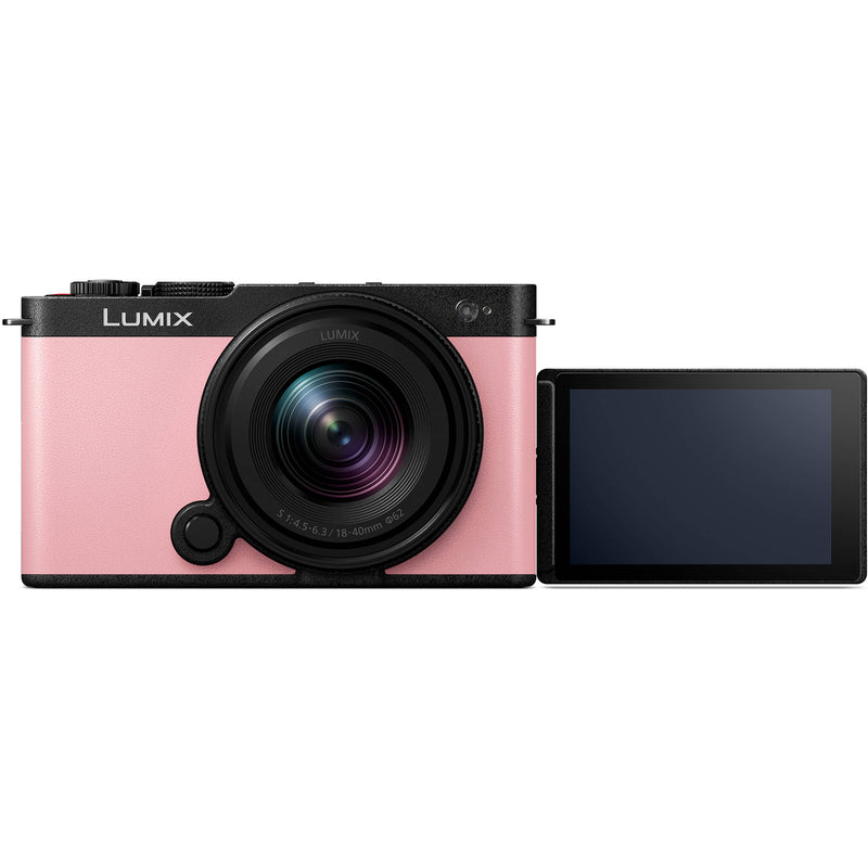 Panasonic Lumix S9 Mirrorless Camera with 18-40mm f/4.5-6.3 Lens (Sakura Pink)