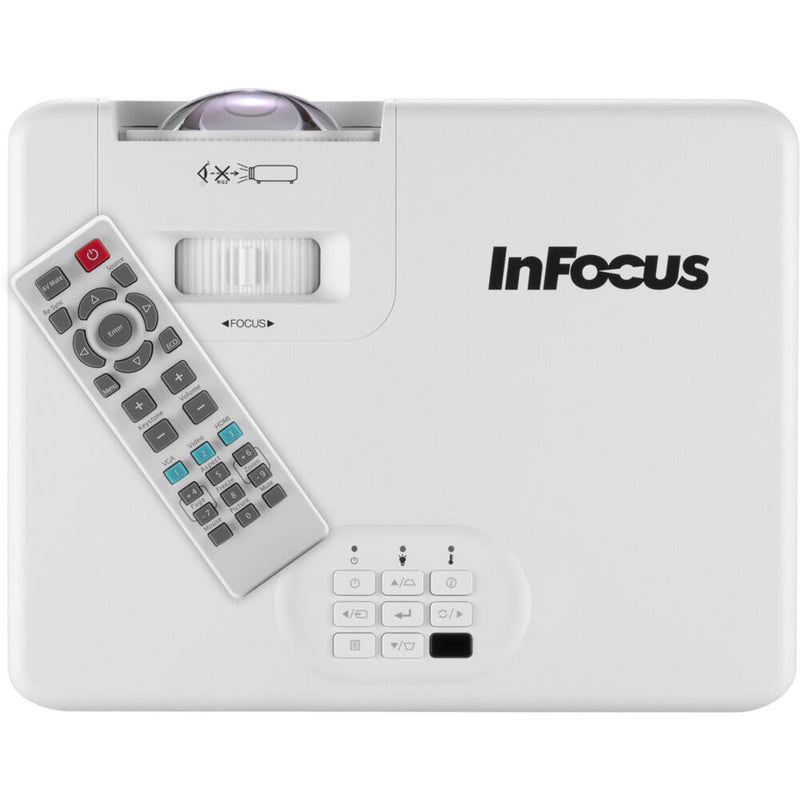 InFocus Nemesis II Series IN1026ST 4000-Lumen WXGA Short-Throw Laser DLP Projector