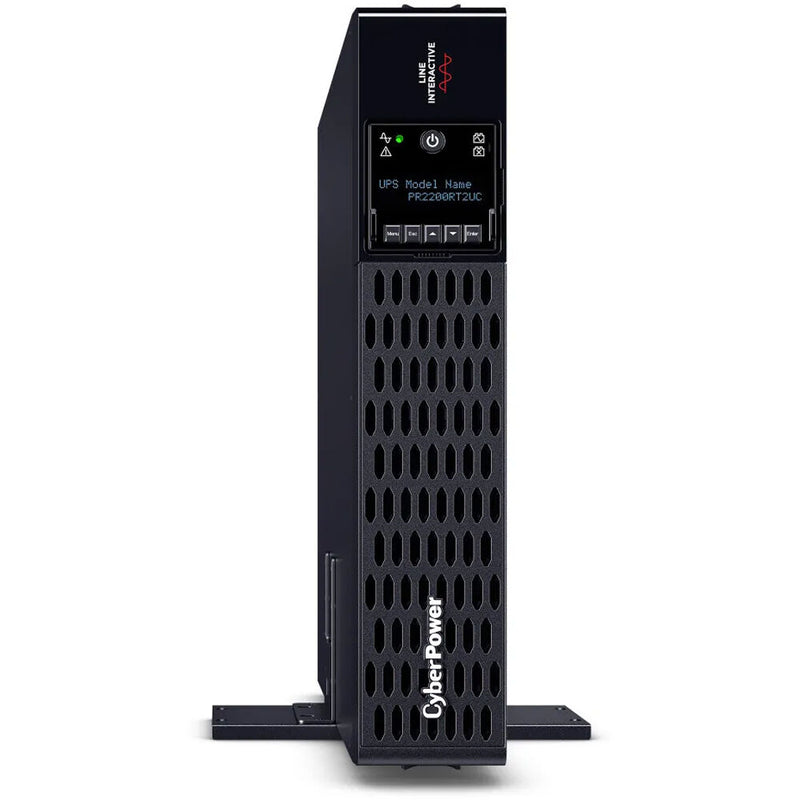 CyberPower PR2200RT2UC Smart App Sinewave Rack/Tower Convertible UPS (Optional Card for Remote Management, Standard Battery)