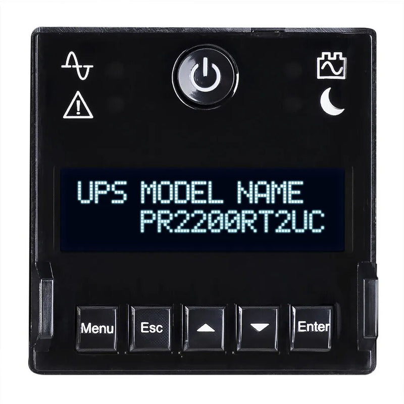 CyberPower PR2200RT2UC Smart App Sinewave Rack/Tower Convertible UPS (Optional Card for Remote Management, Standard Battery)