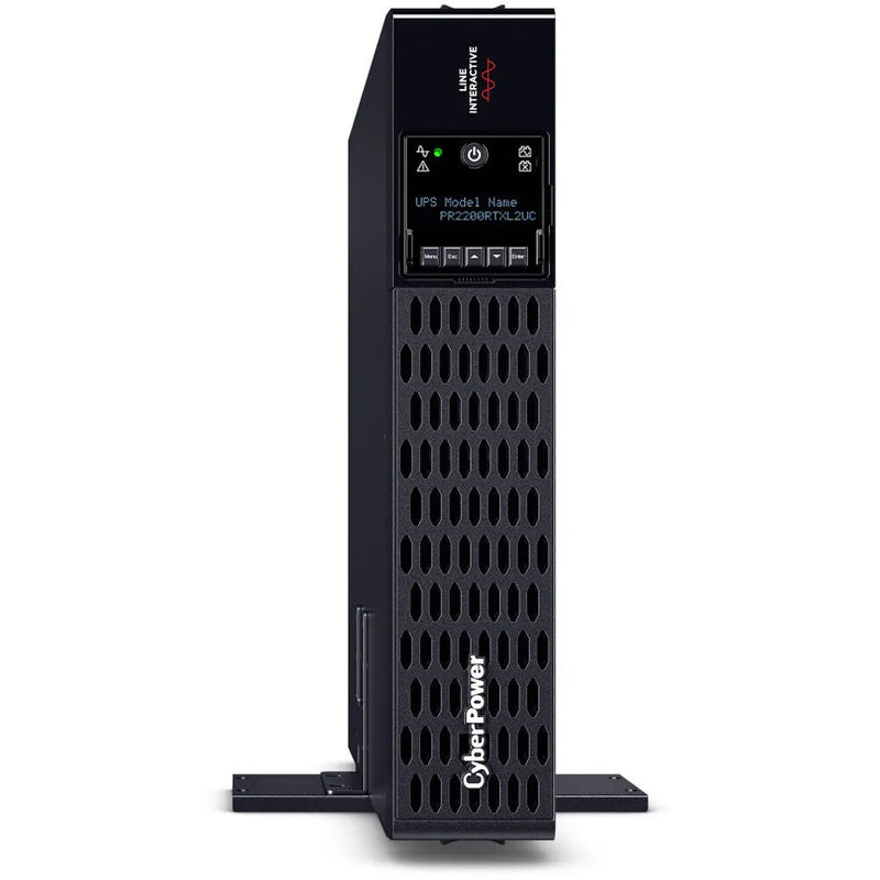 CyberPower PR2200RTXL2UC Smart App Sinewave Rack/Tower Convertible UPS (Optional Card for Remote Management, Supports Extended Battery Module)