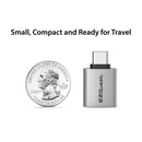 EZQuest USB-C to USB-A 3.0 Mini Adapter (2-Pack)