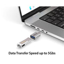 EZQuest USB-C to USB-A 3.0 Mini Adapter (2-Pack)