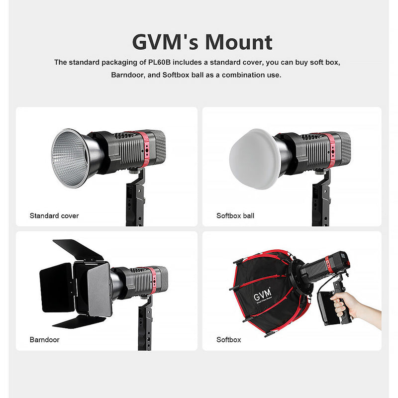 GVM PL60B Bi-Color Pocket LED Monolight
