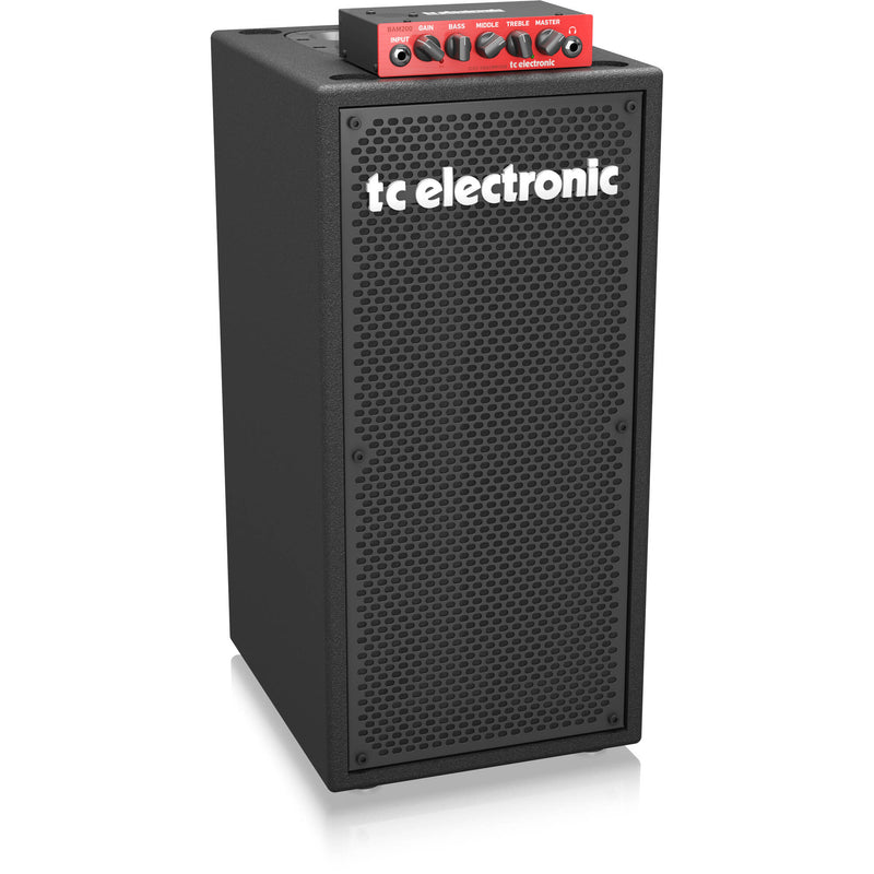 TC Electronic BC208 Vertical 200W 2 x 8" Portable Bass Cabinet