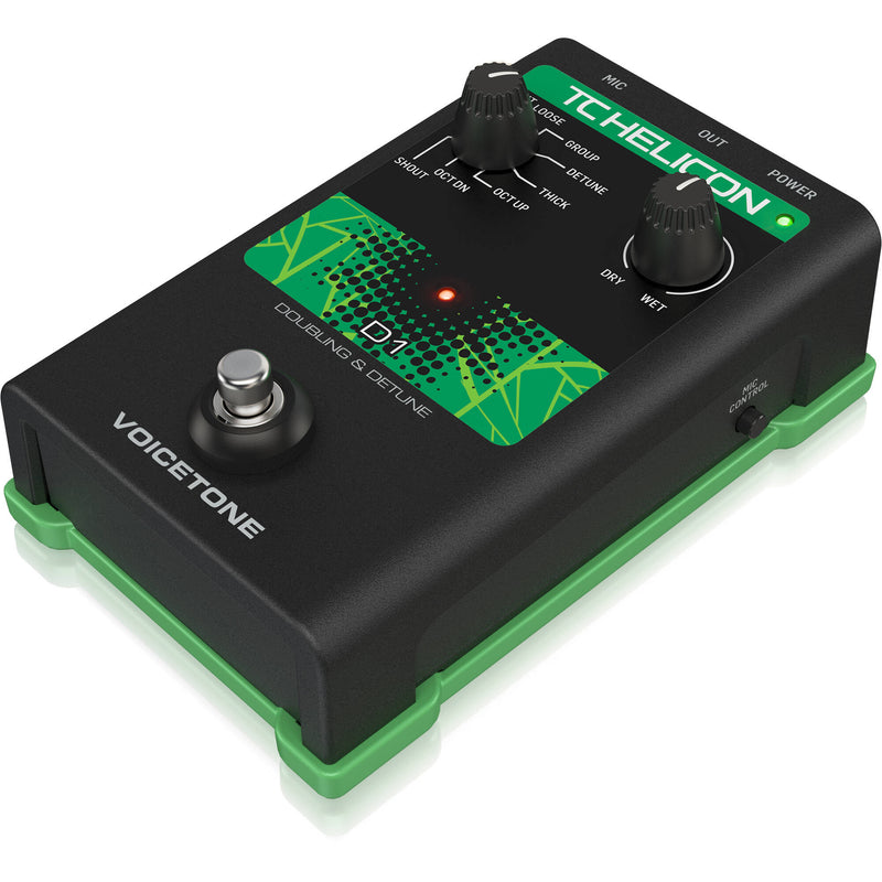 TC-Helicon VoiceTone D1 Vocal Doubler FX Pedal