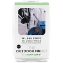 Bubblebee Industries The Outdoor Mic Kit for Sony ECM-V1 Lavalier Mic (Black)