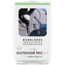 Bubblebee Industries The Outdoor Mic Kit for Sony ECM-V1 Lavalier Mic (White)