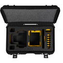 Foama N935 Carry-On Case for RED V-RAPTOR [X] (Black with Yellow Insert)
