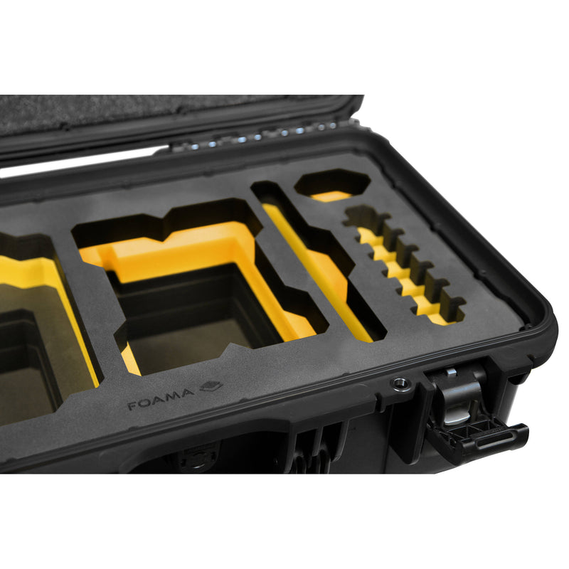 Foama N935 Carry-On Case for RED V-RAPTOR [X] (Black with Yellow Insert)