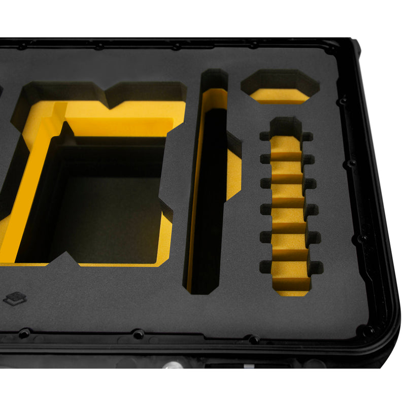 Foama N935 Carry-On Case for RED V-RAPTOR [X] (Black with Yellow Insert)