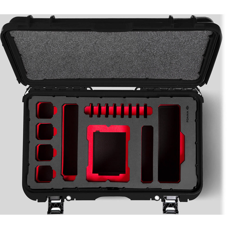 Foama N935 Carry-On Case for RED KOMODO-X (Black with Red Insert)