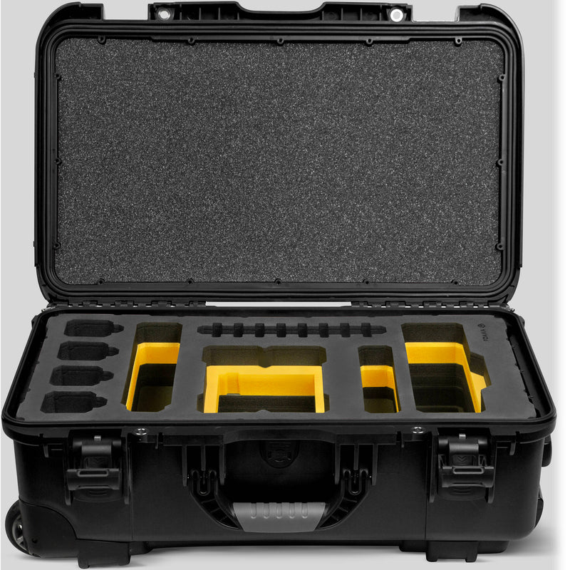 Foama N935 Carry-On Case for RED KOMODO-X (Black with Yellow Insert)