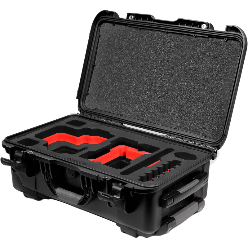 Foama N935 Carry-On Case for RED V-RAPTOR [X] (Black with Red Insert)