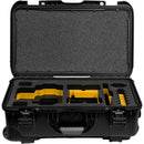 Foama N935 Carry-On Case for RED V-RAPTOR [X] (Black with Yellow Insert)