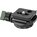 Sunwayfoto PC-40 Arca-Type 360? Mini Panning Clamp with SP-38QB Quick Release Plate Kit