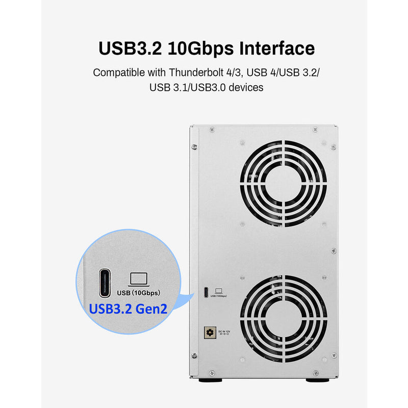TerraMaster D6-320 6-Bay USB 3.2 Gen 2 Enclosure