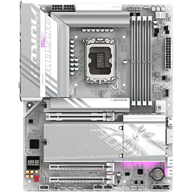 Gigabyte Z890 AORUS ELITE WIFI7 ICE LGA 1851 ATX Motherboard (Snow White)