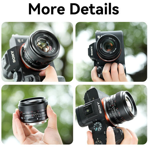 7artisans Photoelectric 35mm f/1.4 Mark III Lens (Sony E, Black)