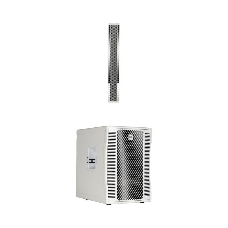 RCF EVOX 12 Active 15" 2-Way 1400W Portable Line Array PA System (White)