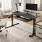Eureka L-Shaped Standing Desk (Left, Black)