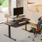 Eureka L-Shaped Standing Desk (Left, Black)